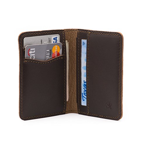 Bi-Fold Wallet - Minimalist Slim Style Full Grain Leather Wallet