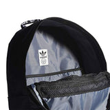 adidas Originals Unisex Trefoil Pocket Backpack, Black/White, ONE SIZE