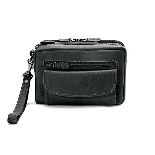 Contacts Men Leather Clutch Bag Wallet Organizer Business With Combination  Lock