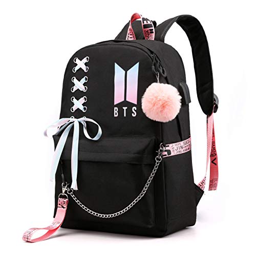 BTS Backpack Cool Casual Travel Daypack Adjustable Nepal