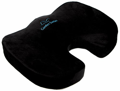 Seat Cushion & Lumbar Support Pillow for Office Chair, Car, Wheelchair  Memory Foam Chair Cushion for Sciatica, Lower Back&Tailbone Pain Relief  Desk