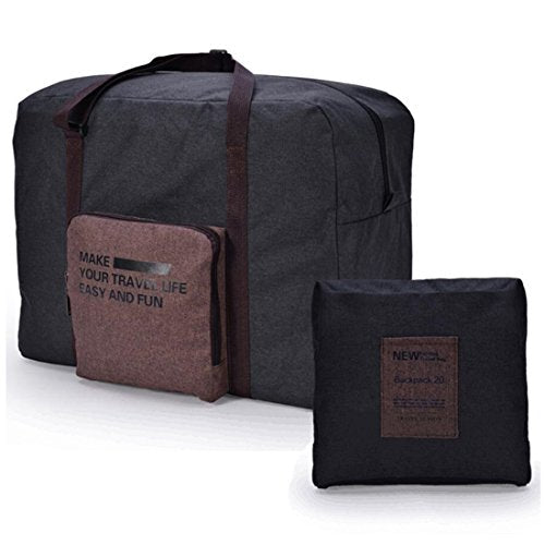 Amerteer Foldable Travel Duffel Bag for Women and Men,Waterproof  Lightweight travel Waterproof Luggage bag for Sports, Gym, Vacation -  Walmart.com