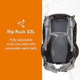 MYSTERY RANCH Rip Ruck 32 Backpack - Military Inspired Tactical Pack, L/XL, Black