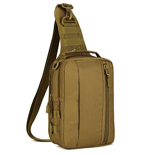 Tactical Backpack Military Shoulder Crossbody Bag Hiking Camping Rucksack