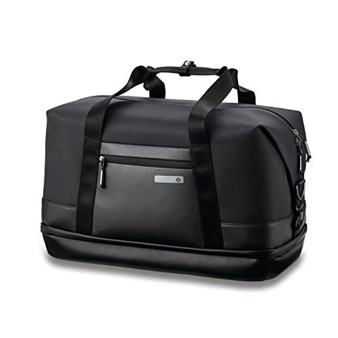 Samsonite Valt Zip Bottom Weekender Black