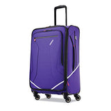 American Tourister Checked-Medium, Fearless Purple