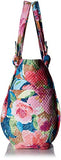 Vera Bradley Hadley Tote, Signature Cotton, Superbloom