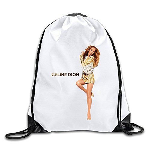 XJBD Custom Celine Dion Cool Boys And Girls Backpack White