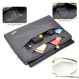 YOUPECK 15.6 Inch Laptop Sleeve Case Messenger Shoulder Bag Padded Nylon Shockproof Waterproof