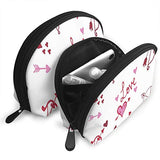 Makeup Bag Cupid Bbow Handy Shell Cosmetic Bags Set Case For Women,Girls 2 Piece