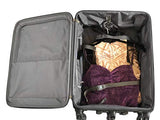 The Dance Angel Suitcase Size Medium Purple and Black"Purple Reign" (Rolling Dance Bag With Costume