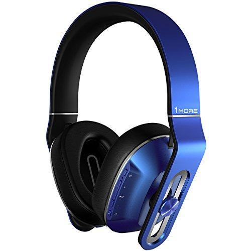 1More Mk802-Bl Bluetooth Wireless Over-Ear Headphones With  Microphone/Remote For Apple Ios &