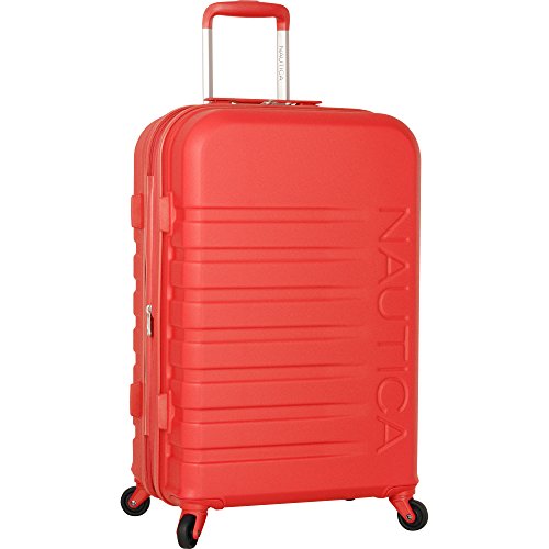 Ricardo Beverly Hills Red Hard Case Luggage Suitcase Wheels Handle  Expandable