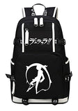 Siawasey Durarara!! Project Cosplay Luminous Bookbag Backpack Shoulder Bag School Bag