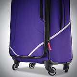 American Tourister Checked-Medium, Fearless Purple