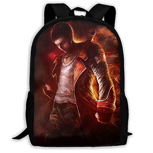 Devil Hunter 5 Backpack Unisex Suitable For People Of All Ages (HD 3D Print)