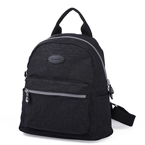 Baggallini Nylon Mini Backpack Purse Sling Bag Olive Green Travel Small  Sized