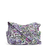 Vera Bradley Iconic Large On The Go, Signature Cotton, Lavender Meadow