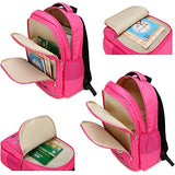 Girls Backpack Elementary Kids Fairy Bookbag Girly School bag Children Pencil Bag (Rosy - Fairy tale unicorn 2pcs)