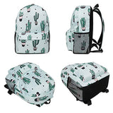 FITMYFAVO 15" Cactus Ultralight Backpack | Bookbag | Daypack with YKK zippers for Teens & Adults