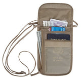 EAGLE CREEK TRAVEL GEAR Undercover Neck Wallet Deluxe, Khaki