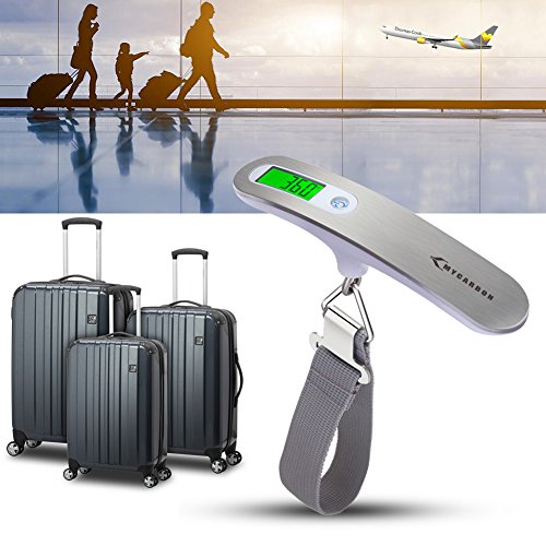 SHANJE Luggage Scale 110 Lbs High Precision Travel Digital Hanging