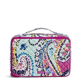 Vera Bradley Iconic Large Blush & Brush Case-Signature, wildflower paisley