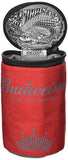 Budweiser by Buxton Men's Imprint Insulated Can Holder Accessory, red, N/A