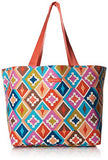 Vera Bradley Lighten Up Drawstring Family Tote, Microfiber, Hacienda Diamonds + 1.50 Power