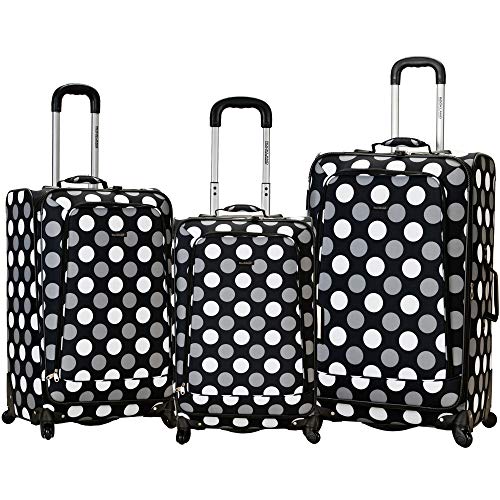 Rockland polka cheap dot luggage