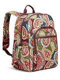 Vera Bradley Quilted Signature Cotton Campus Backpack (Heirloom Paisley)