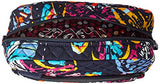 Vera Bradley Iconic Large Cosmetic, Signature Cotton, butterfly flutter