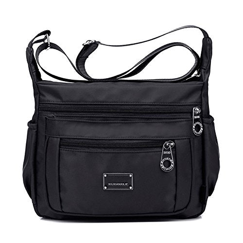 Nylon Shoulder Messenger Bag Lightweight Portable Shoulder Bag for Women |  Fruugo FR