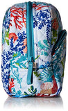 Vera Bradley Iconic Large Cosmetic, Signature Cotton, Shore Thing