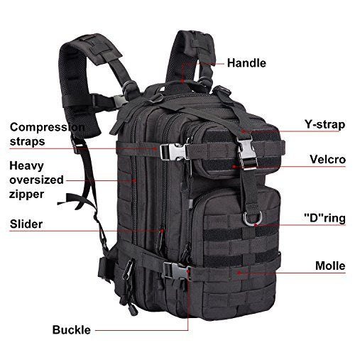 Outdoor Military Tactical Backpack –