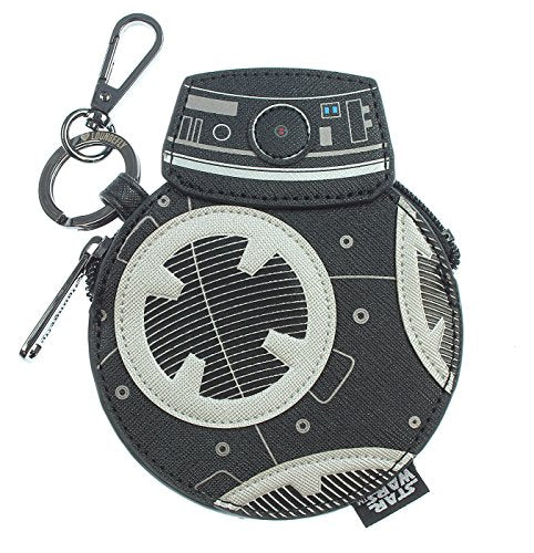 Loungefly Star Wars top Last Jedi BB-9E Black Dome Purse, Wallet Backpack & Jewelry