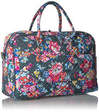 Vera Bradley Iconic Weekender Travel Bag, Signature Cotton, pretty Posies