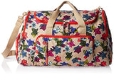 Vera Bradley Lighten Up Ultimate Gym Bag, Falling Flowers Neutral