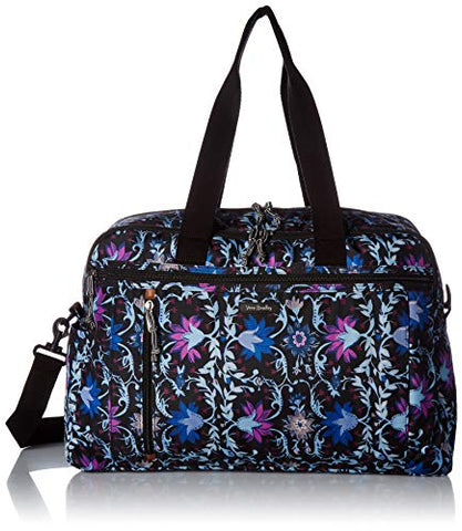 Vera Bradley Lighten Up Convertible Travel Bag, Lavender Botanical