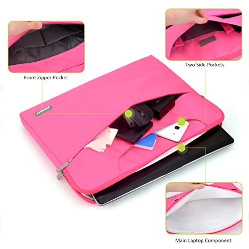 Bags  Laptop Shoulder Messenger Bag Compatible With Macbook Pink