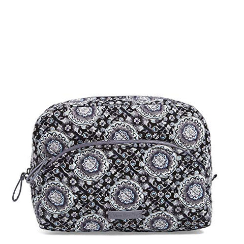 Vera Bradley Iconic Large Cosmetic,  Signature Cotton, One Size