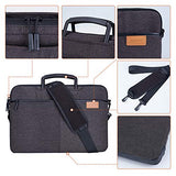 Lymmax Laptop Bag, 10-14 Inch Laptop Case with Shoulder Strap, Waterproof Laptop Briefcase Notebook