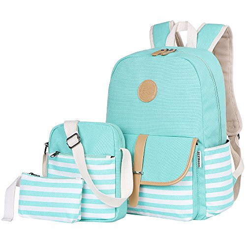 Bluboon Backpack for School Girls Primary School Bag for Kids Teens Casual  Daypack Bag with Crossbody Purse Messenger Bag