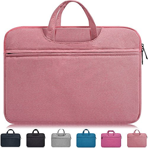  Chargella Laptop Protective Sleeve Cover for Notebook, MacBook  13 with Utility Storage Pocket, Zipper Closure & Water-Resistant Phone,  Tablet & Notebook Case Bag (13 Inch, Pink) : Electronics