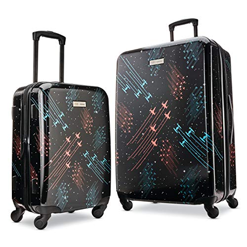 American Tourister Star Wars Hardside Spinner Wheel Luggage, Galaxy,  Carry-On 20-Inch