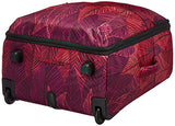 Vera Bradley Women'S Large Foldable Roller, Banana Leaves Fuchsia