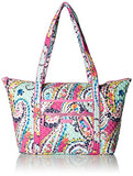 Vera Bradley Iconic Miller Travel Bag, Signature Cotton, Wildflower Paisley