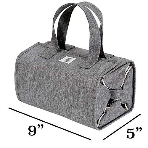 Barrel Shaped Nylon Travel Organizer Cosmetic Bag - 4 Pack – All About Tidy
