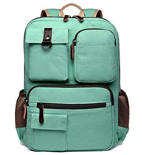 Retro Floral Print Men's Backpack Large-capacity 15.5 Inch Laptop Bag  Fashion Design Multiple Pockets Backpack