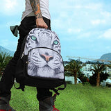 Bigcardesigns Cool Animal Wolf Satchel Backpack Children